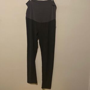 Bella Vida Black/Gray leggings, size XLarge